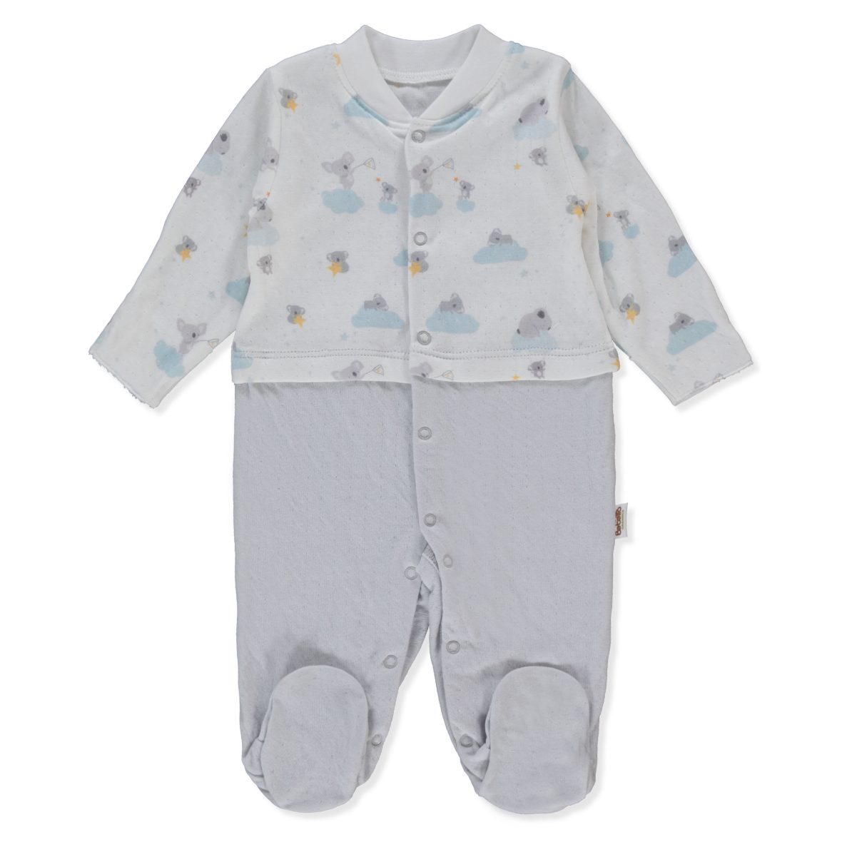 T3950 Гащеризон stars and koalas Сив 3-6м/68см