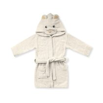 H989 Халат HAPPY MOUSE екрю 4-5Y 110CM