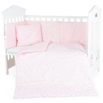 Спален комплект 6 части 120/60 NOOK Pink stars-HUGZZZ