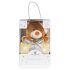 Одеяло 90/75 cm с играчка Addie Bear бежов-Cangaroo