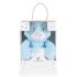 Одеяло 90/75 cm с играчка Rory Bear син-Cangaroo