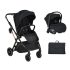 Комбинирана количка 2 в 1 Bingo Anthracite-Moni