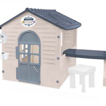 Къща с маса и стол бежова 13010-Mochtoys