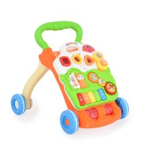 Играчка за прохождане Baby Piano Walker 999С зелен-Moni Toys