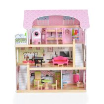 Дървена къща за кукли Mila 4110-Moni Toys