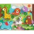 Дървен пъзел 3D диви животни TH633 8 части-Tooky Toy
