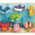 Дървен пъзел 3D морско дъно TK265 8 части-Tooky Toy
