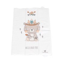 Сгъваема подложка за повиване Wild and free Bear-Cangaroo