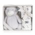 Бебешко одеяло 90/75 cm с играчка Grey bear-Cangaroo