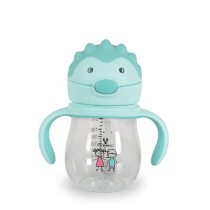 Чаша със сламка 250ml Brillo син A0033-Cangaroo