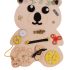 Монтесори дървена дъска Bear-Moni Toys