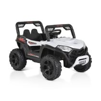 Акумулаторен джип 5588 Fast utv бял-Moni
