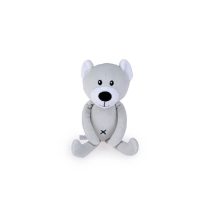 Мека играчка За Гушкане Teddy Bear светло сив 82004-Bali Bazoo