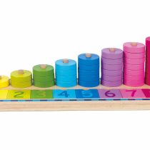 Дървена низанка за броене TKJH851-Tooky Toy