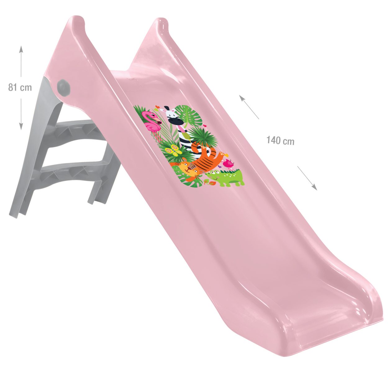 Пързалка 140 cm 12797 розов пастел