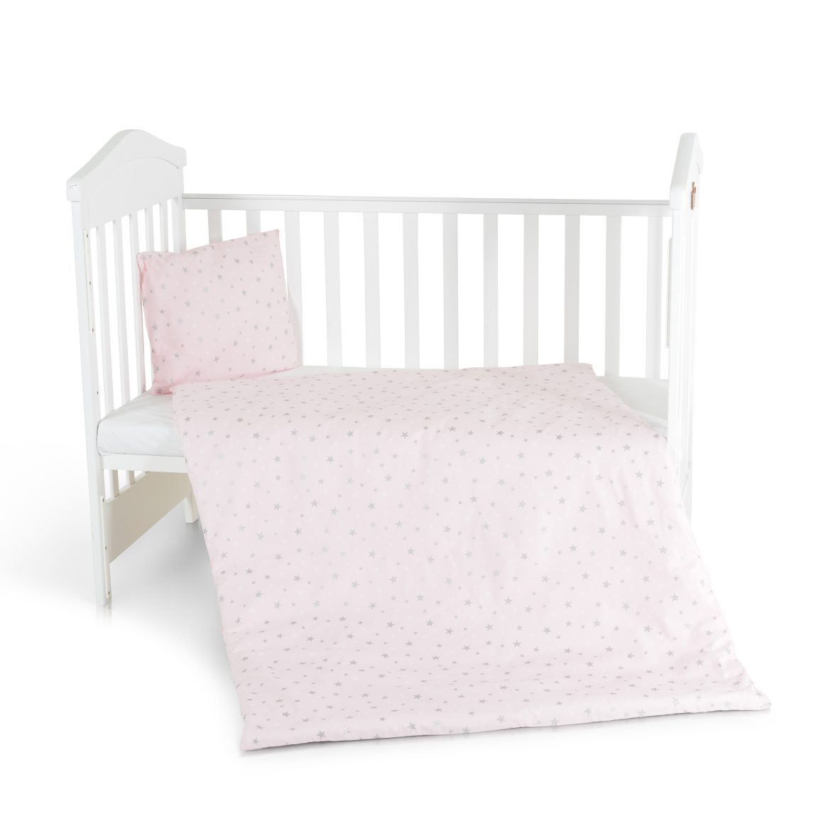 Спален комплект 3 части 120/60 NOOK Pink stars
