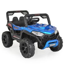 Акумулаторен джип 5588 Fast utv син металик-Moni