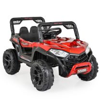 Акумулаторен джип 5588 Fast utv червен металик-Moni