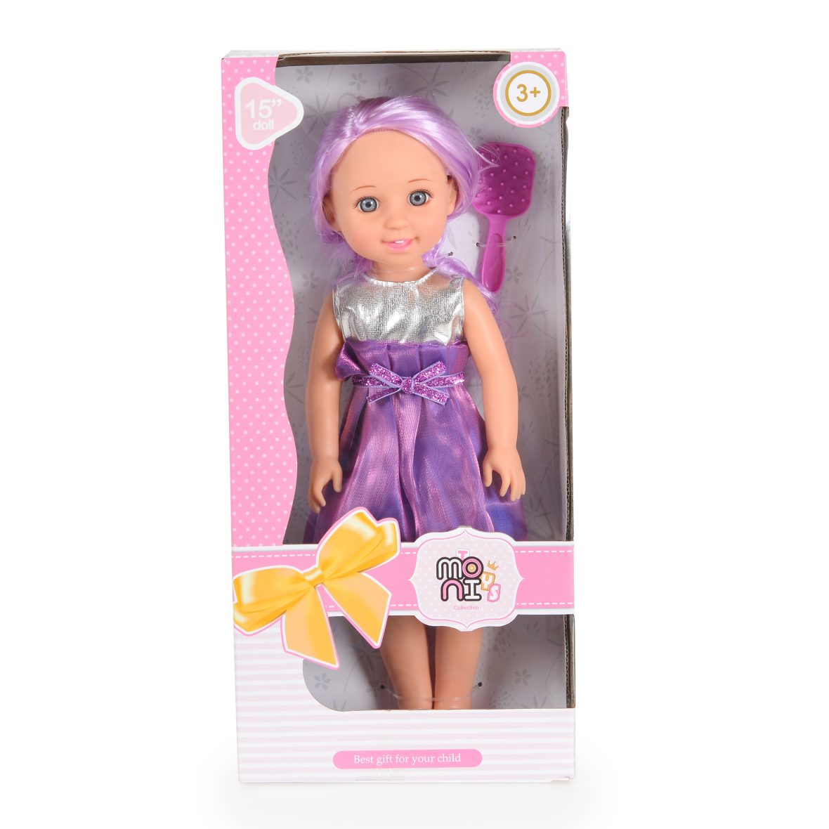 Кукла 38 cm Fairy Doll виолет LS1502