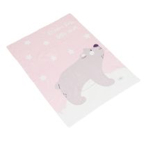 Одеяло 75/100 cm Dreamy bear розов-Cangaroo