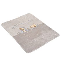 Одеяло 110/140 Softy Lovely day сив-Cangaroo