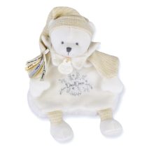 Плюшена мечка за гушканe Blanc 25см