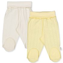 T3875 Ританки 2бр basic-25 Жълт 3-6м/68см