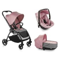 8037NK Y15 OUTBACK CRIB - ONE BE SOLID-PINK