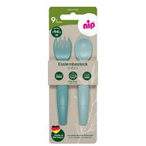 37102 Прибори за хранене Eat Green 9м Син