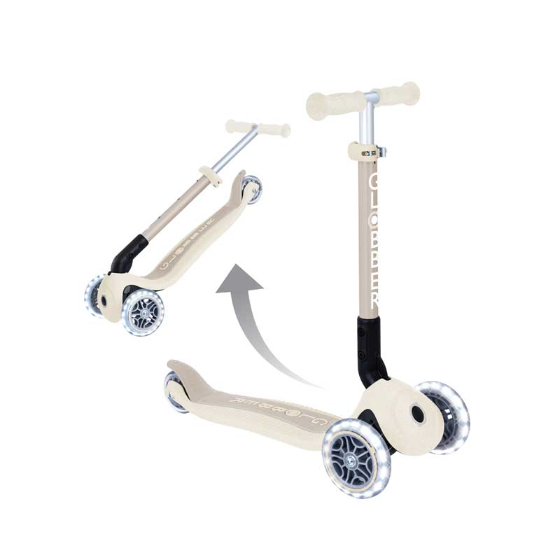 sgavaema-eko-trotinetka-s-3-kolela-globber-junior-foldable-lights-eco-tsvyat-kokos-933571009