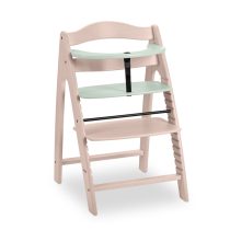 Дървен стол за хранене Arketa Beech Mint