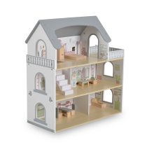 Дървена къща за кукли Ema W06A587-Moni Toys