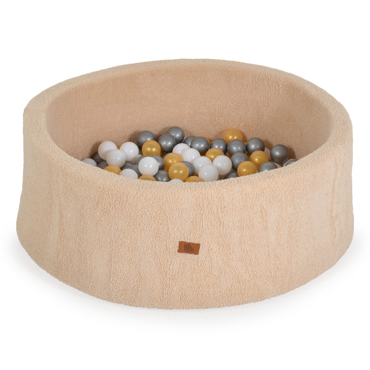 Мек басейн Boucle с 200 топки бежов