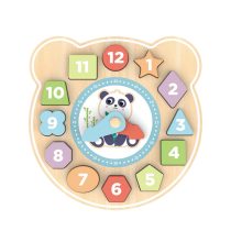 Дървен сортер 3D часовник HP078-Hi Pando