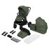 Бебешка количка 2в1 Lionelo Mika Plus GreenOlive