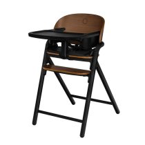 Столче за хранене Celia 3 в 1 Black Wood