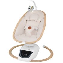 Бебешки шезлонг люлка OLIVIA Beige Natural
