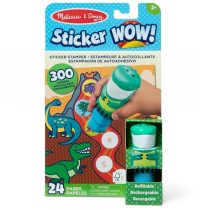 32012 Stiker WOW! Стик със стикери+книжка Dino