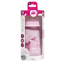 35068 Чаша Cowboy 330ml.със сламка 12m.+GIRL