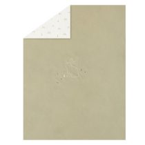 Одеяло за люлка BUNNY 80x100 Green moss
