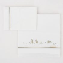 К-кт чаршафи 3бр за люлка BUNNY 50x80 Green Moss