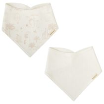 Лигавник бандана 2бр NOE 43x21 White/Linen