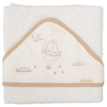 Хавлия с качулка NOE 100x100 White/Linen