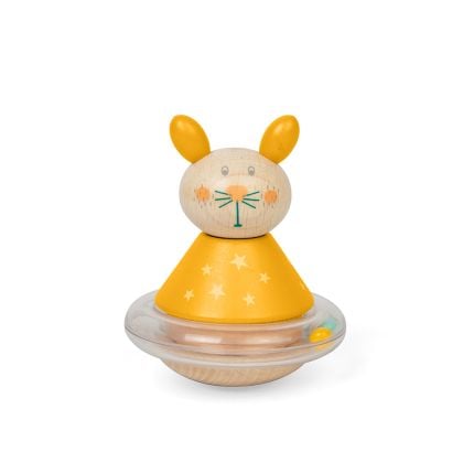 Дървена играчка зайче – Roly-Poly – Bigjigs