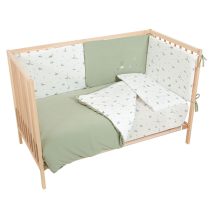 Спален комплект 3ч. TREX 110x155 White/Green