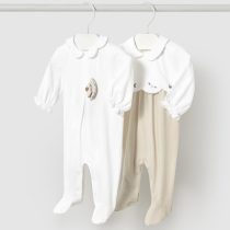 1751 Комплект 2 пижами дълги Фрапе  4-6
