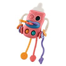 Бебешка сензорна играчка Baby bottle pink-Bibi-Inn