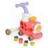 Играчка за прохождане 3в1 Happy Train pink-Moni Toys