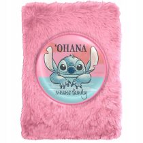 Stitch Плюшена тетрадка A5