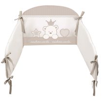 BABY RE Обиколник 3ч. 180 x 40 см. Dove Grey